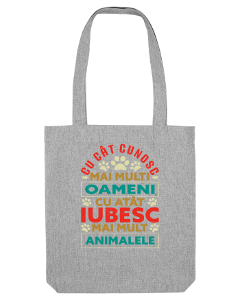 Iubesc animalele Heather Grey