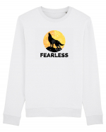 Fearless Wolf Bluză mânecă lungă Unisex Rise