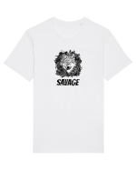 Savage Wolf Tricou mânecă scurtă Unisex Rocker