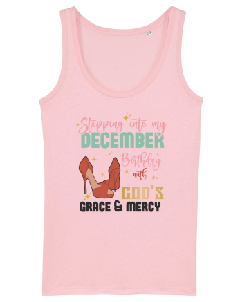 Stepping Into My December Birthday Cotton Pink