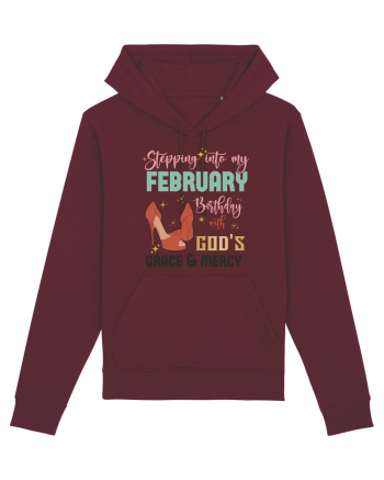 Stepping Into My February Birthday Burgundy