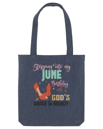 Stepping Into My June Birthday Midnight Blue