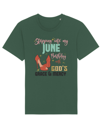 Stepping Into My June Birthday Bottle Green