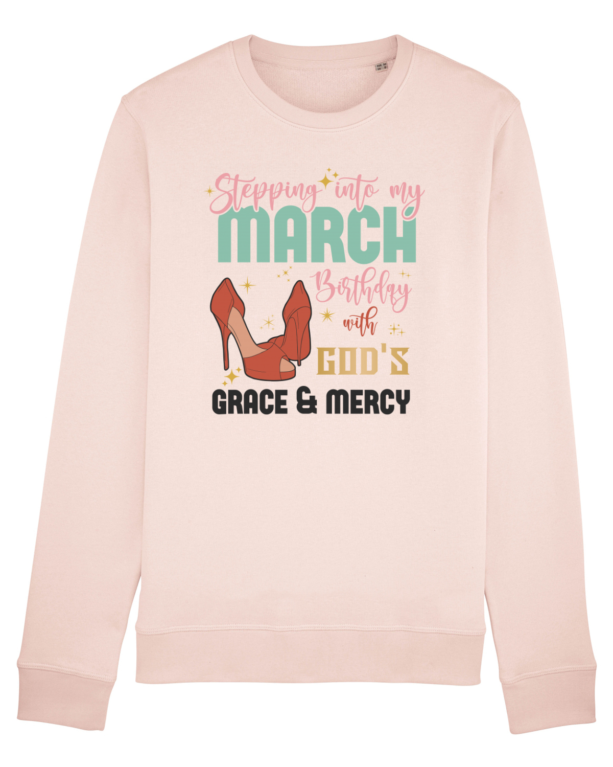 Bluză mânecă lungă Unisex Rise Candy Pink