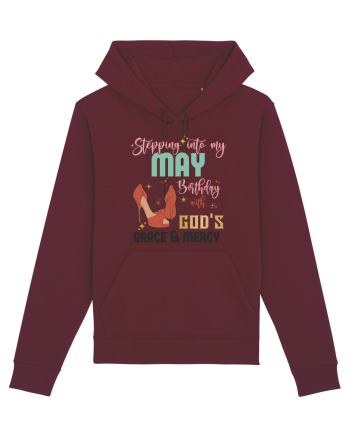 Stepping Into My May Birthday Burgundy