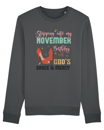 Stepping Into My November Birthday Anthracite