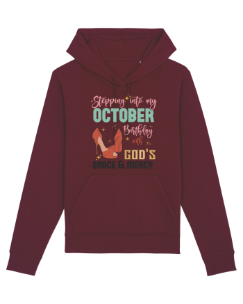 Stepping Into My October Birthday Burgundy