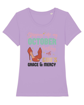 Stepping Into My October Birthday Lavender Dawn