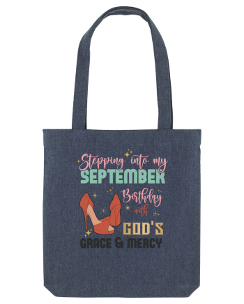 Stepping Into My September Birthday Midnight Blue