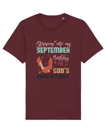 Stepping Into My September Birthday Burgundy
