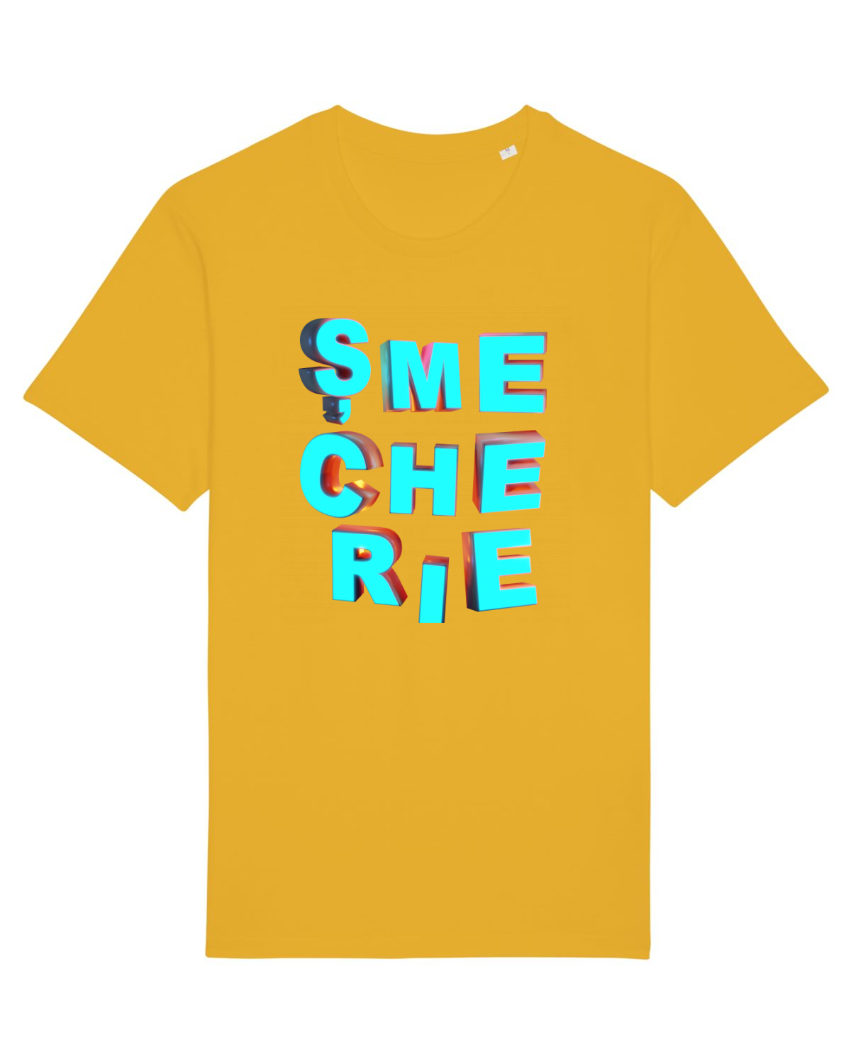 Tricou mânecă scurtă Unisex Rocker Spectra Yellow