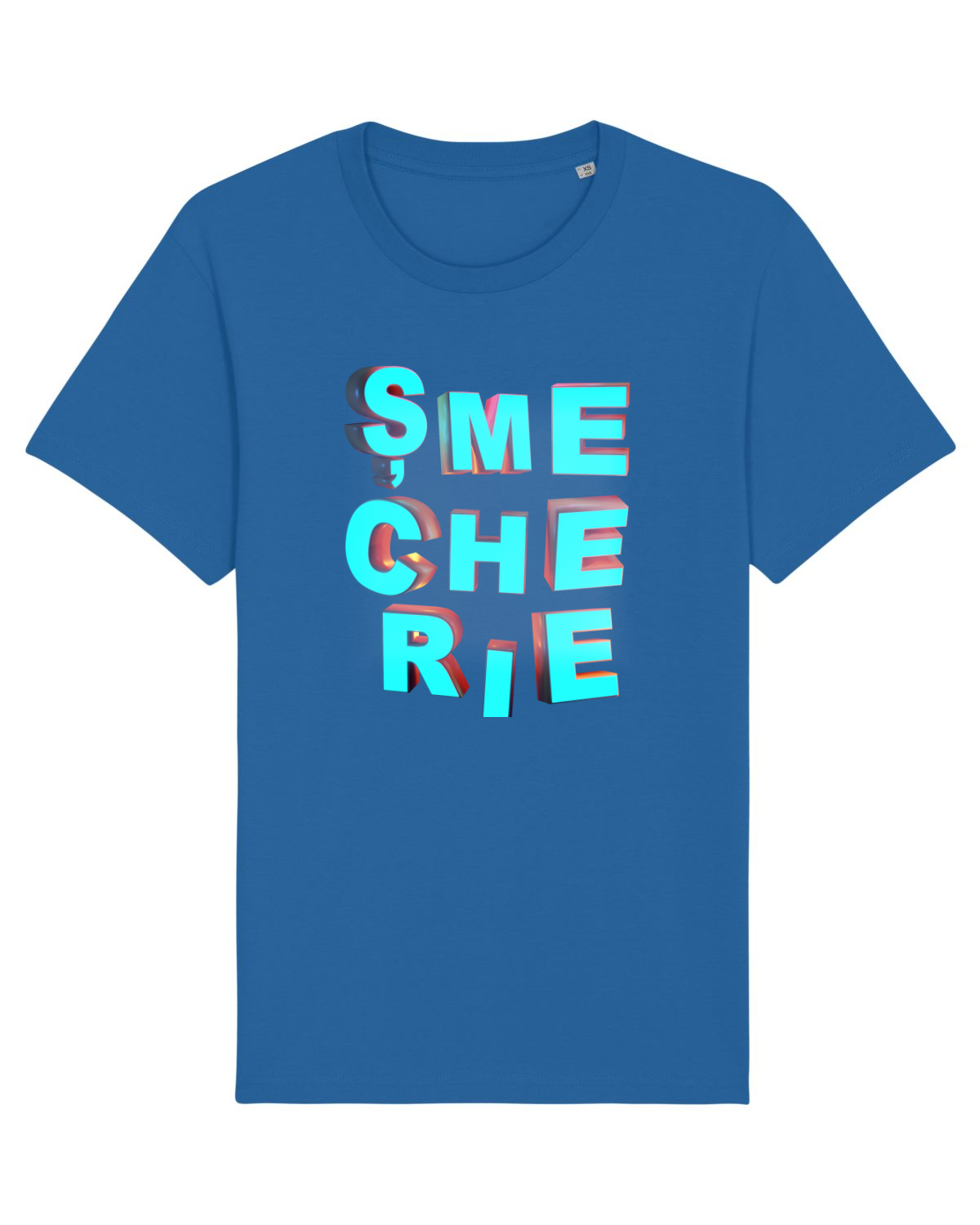 Tricou mânecă scurtă Unisex Rocker Royal Blue