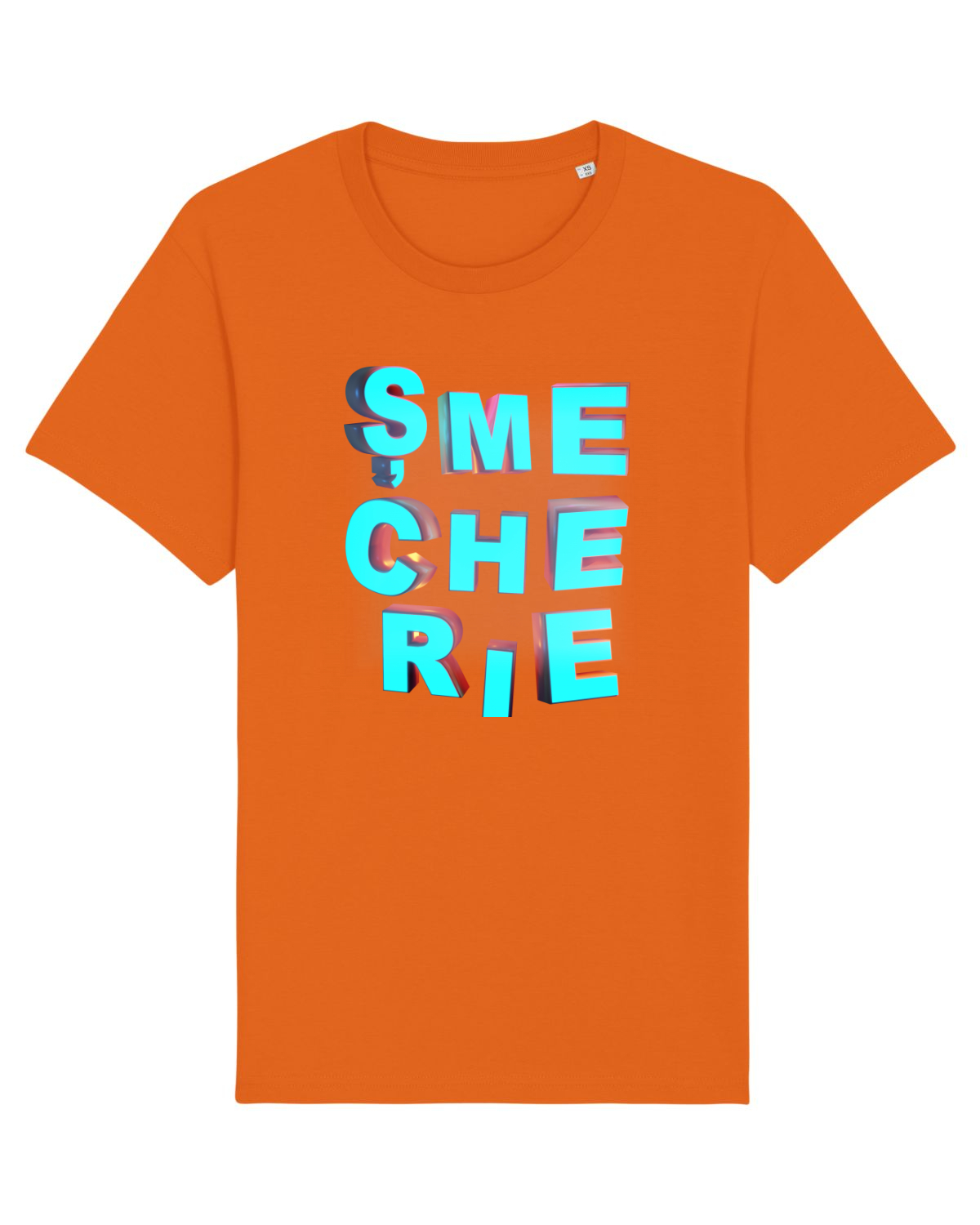 Tricou mânecă scurtă Unisex Rocker Bright Orange