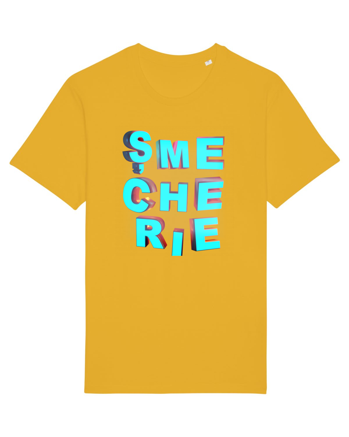 Tricou mânecă scurtă Unisex Rocker Spectra Yellow