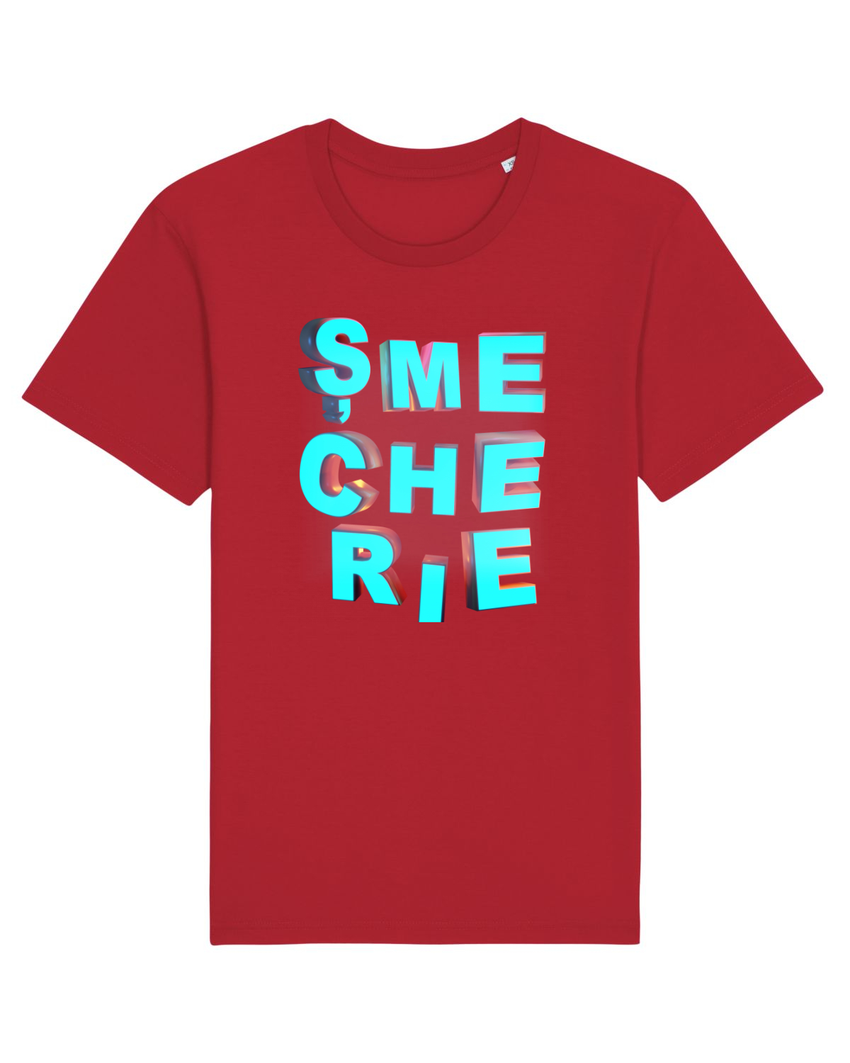 Tricou mânecă scurtă Unisex Rocker Red