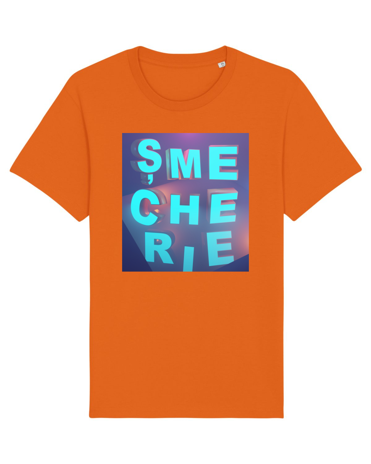 Tricou mânecă scurtă Unisex Rocker Bright Orange