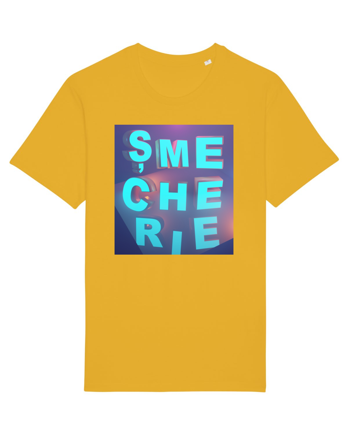 Tricou mânecă scurtă Unisex Rocker Spectra Yellow