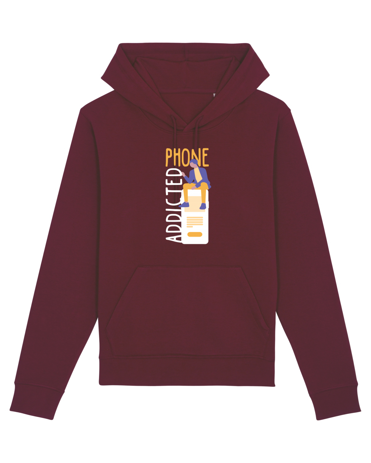 Hanorac Unisex Drummer Burgundy