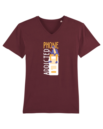 Dependent de Telefon Burgundy