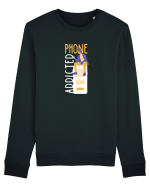 Dependent de Telefon Bluză mânecă lungă Unisex Rise