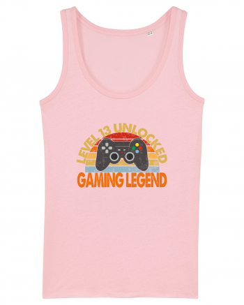 Level 13 Unlocked Gaming Legend Cotton Pink