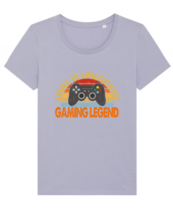 Level 15 Unlocked Gaming Legend Lavender