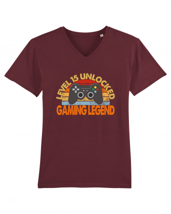 Level 15 Unlocked Gaming Legend Burgundy