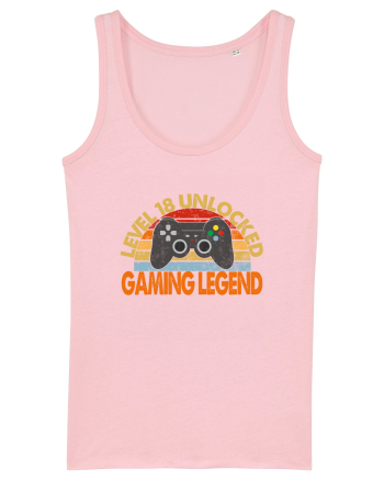 Level 18 Unlocked Gaming Legend Cotton Pink
