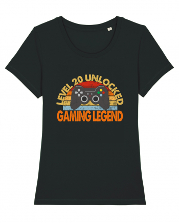 Level 20 Unlocked Gaming Legend Black