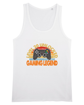 Level 20 Unlocked Gaming Legend White