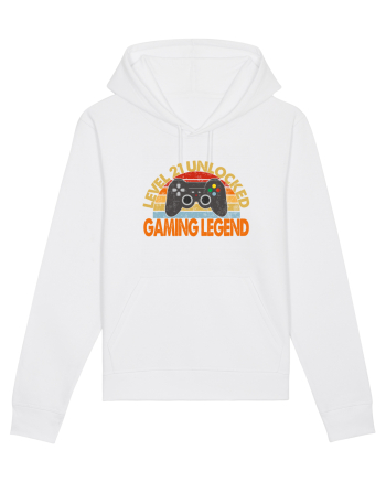 Level 21 Unlocked Gaming Legend White