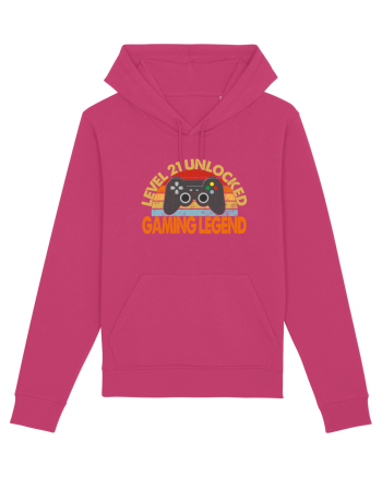 Level 21 Unlocked Gaming Legend Raspberry