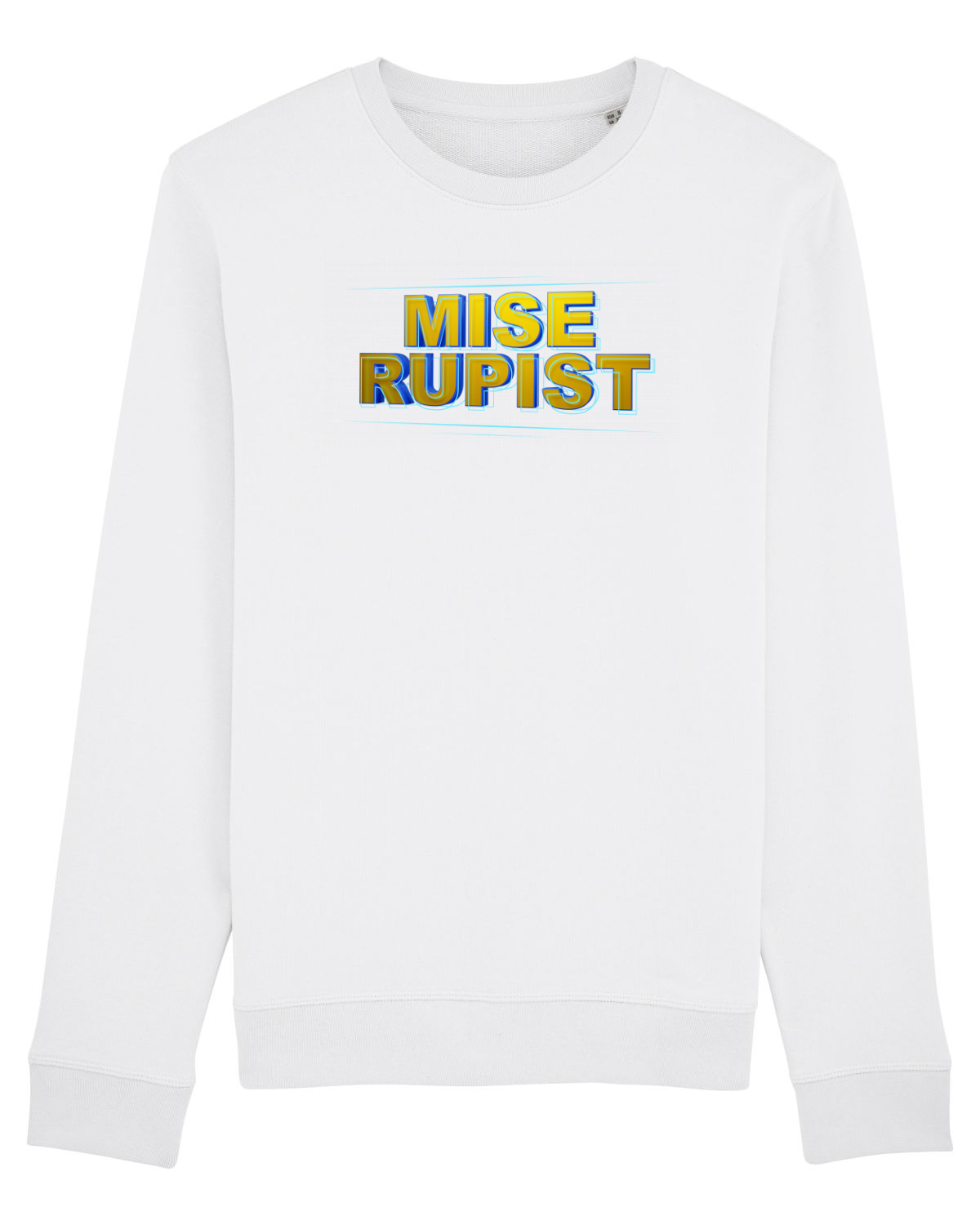 Bluză mânecă lungă Unisex Rise White