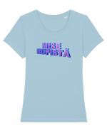 Miserupistă Tricou mânecă scurtă guler larg fitted Damă Expresser