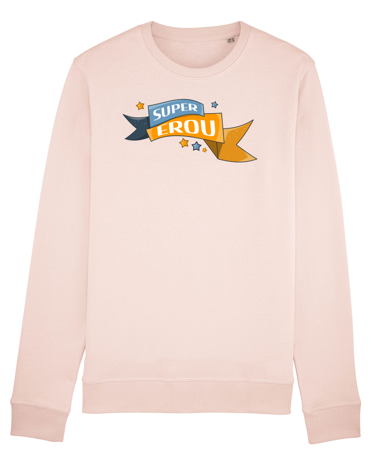 Bluză mânecă lungă Unisex Rise Candy Pink