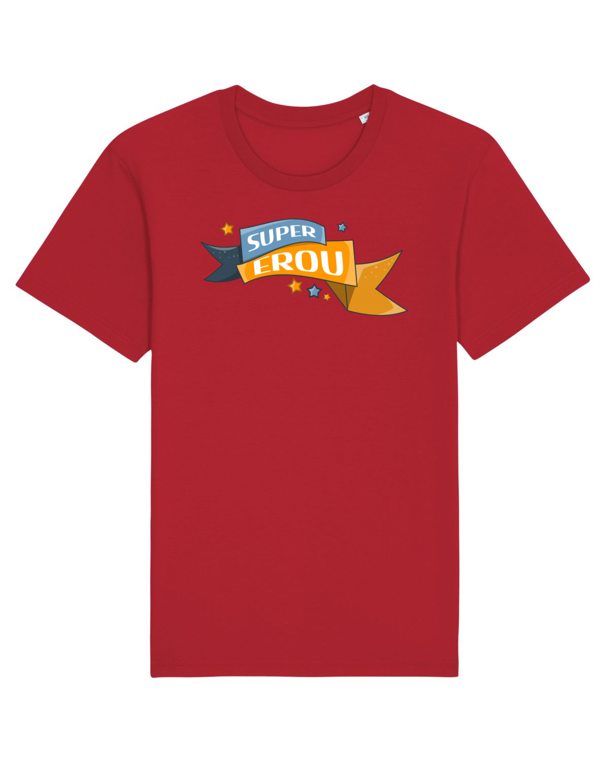 Tricou mânecă scurtă Unisex Rocker Red