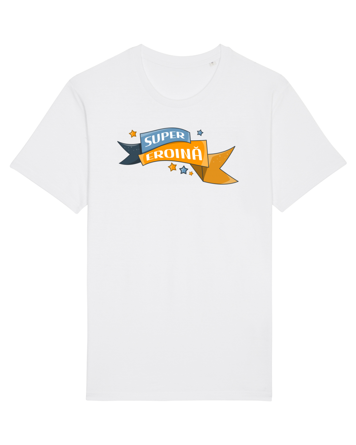 Tricou mânecă scurtă Unisex Rocker White