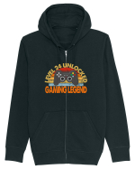 Level 24 Unlocked Gaming Legend Hanorac cu fermoar Unisex Connector
