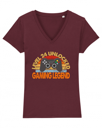 Level 24 Unlocked Gaming Legend Burgundy
