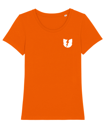 Struck white Bright Orange