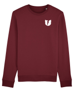 Struck white Bluză mânecă lungă Unisex Rise