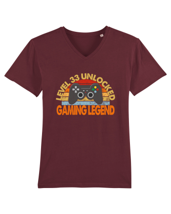 Level 33 Unlocked Gaming Legend Burgundy