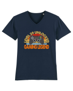 Level 39 Unlocked Gaming Legend Tricou mânecă scurtă guler V Bărbat Presenter