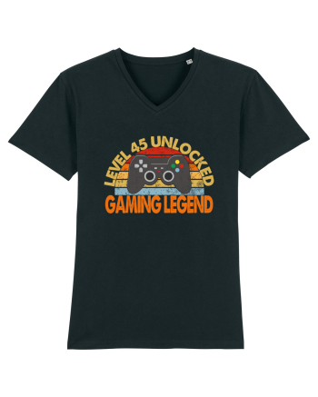 Level 45 Unlocked Gaming Legend Black