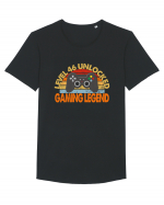 Level 46 Unlocked Gaming Legend Tricou mânecă scurtă guler larg Bărbat Skater