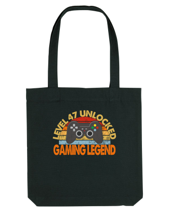 Level 47 Unlocked Gaming Legend Black