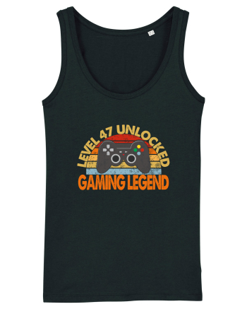 Level 47 Unlocked Gaming Legend Black