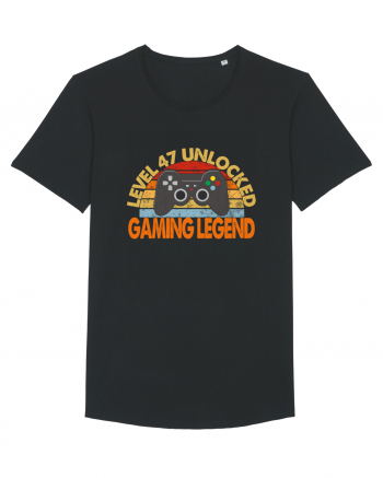 Level 47 Unlocked Gaming Legend Black