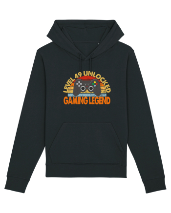 Level 49 Unlocked Gaming Legend Black