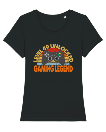 Level 49 Unlocked Gaming Legend Black